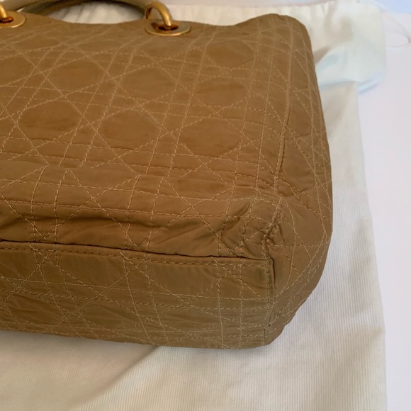 Lady Dior bag, vintage large nylon - Picture 6 of 15
